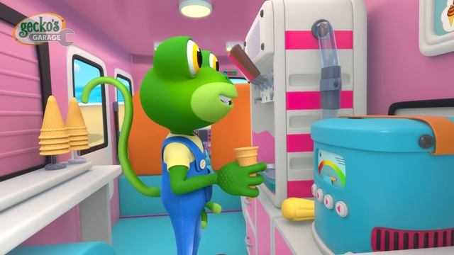 Firetruck's Muddy Rescue | Gecko the Mechanic | Vehicle Repair Cartoons | Buses, Trucks and Cars смотреть онлайн