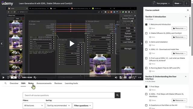 Advanced Stable Diffusion with ComfyUI and SDXL 1.2. Introduction смотреть онлайн