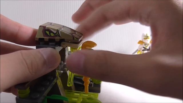 Bela Lego Bootleg Ninjago Venomari Shrine set 9753 review смотреть онлайн