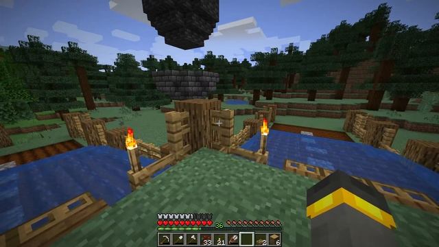 SEMI-AUTOMATIC WHEAT FARM! | The Minecraft Guide - Minecraft 1.17 Tutorial Lets Play (134) смотреть онлайн