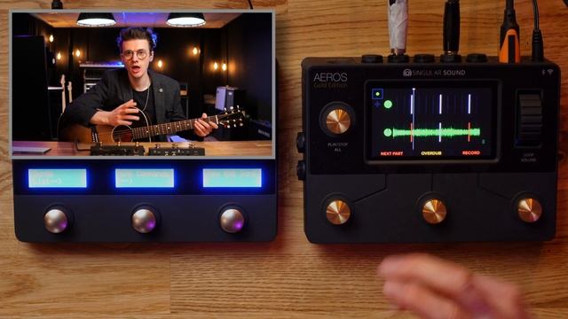 This NEW Loop Pedal is AMAZING! (Singular Sound Aeros Loop Studio Gold Edition Review) смотреть онлайн