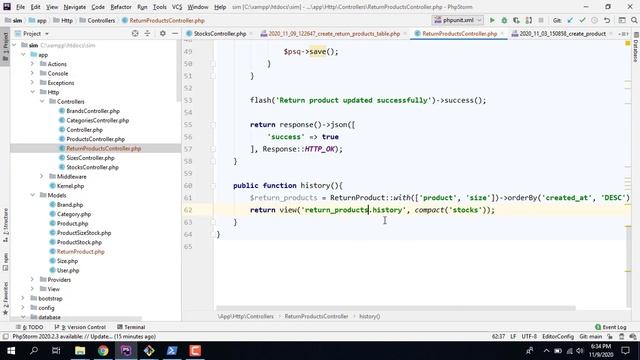 #39 Store inventory management system | Laravel 8 | Part 1 | Return Product Module With Vuex смотреть онлайн