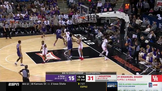Houston vs TCU | 2024.3.14 | NCAAB Game смотреть онлайн