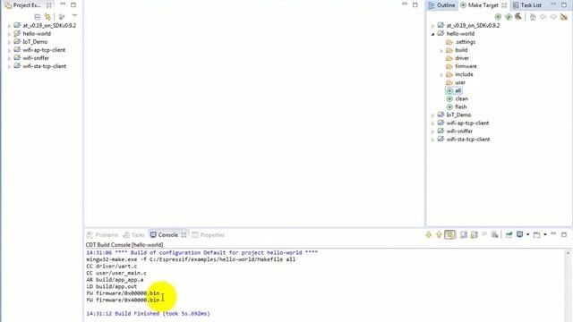 Unofficial Espressif ESP8266 DevKit v1.0.3 + Eclipse Luna смотреть онлайн