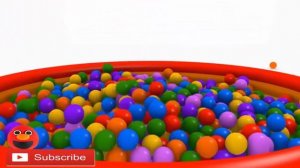 LEARN COLORS witch Surprise Eggs ❤❤❤ 3D Color Ball Show for Kids Learn to Count Numbers 1 to 10