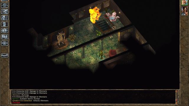Baldur's Gate Trilogy, no-reload, SCS, duo Totemic Druid, part 21 (Iron Throne, CRASH!) смотреть онлайн