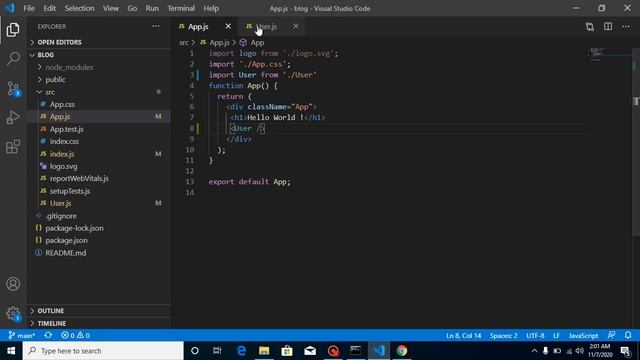React tutorial in Hindi #8 Class Component смотреть онлайн