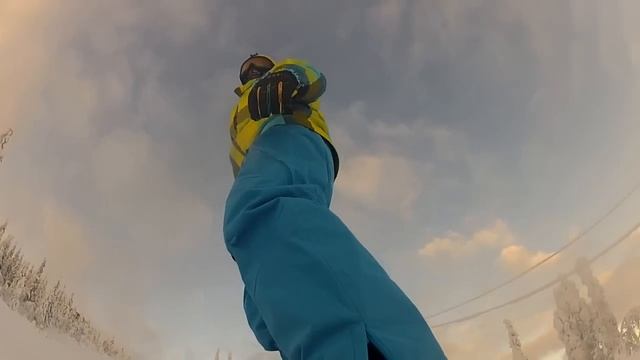 Snowboarding Iso-Syote Jan 2013 HD (GoPro Hero 2) смотреть онлайн