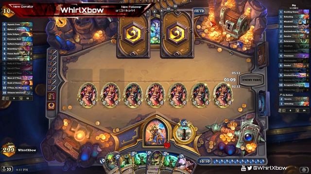 THIS DECK IS SO MUCH WORSE | Big Shaman | March of the Lich King | Wild Hearthstone смотреть онлайн