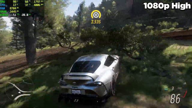 Forza Horizon 5 GTX 1050 Tİ - 1080p, Medium, High, Ultra, смотреть онлайн