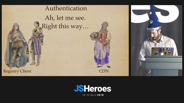 The journey of a package from the npm registry to your computer - Jeffrey Lembeck | JSHeroes 2018 смотреть онлайн