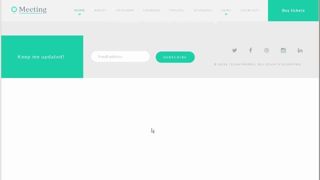 Metting - A Single Page Event HTML Template - Site Templates Download смотреть онлайн