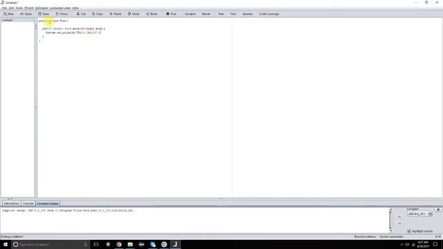 DrJava, A light weight IDE, Install, Compile and Run смотреть онлайн