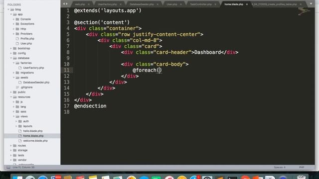 Laravel one to one relationship part 1 смотреть онлайн
