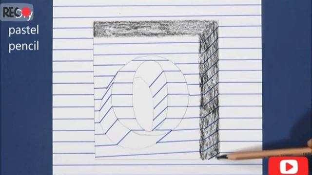 3D РИСУЕМ БУКВУ (О) 3D (O) HARFINI CIZAMIZ смотреть онлайн