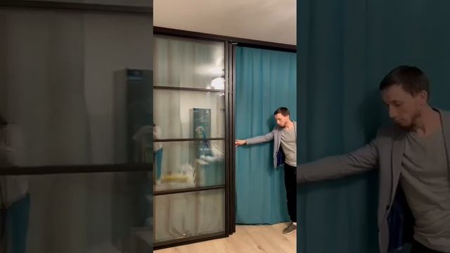 Перегородка для зонирования помещения смотреть онлайн