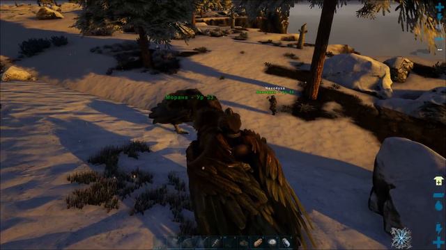 СНЕЖНОЕ ОЗЕРО. ЗАЛЕЖИ НЕФТИ И АНКИЛОЗАВР - ARK: Survival Evolved #10 смотреть онлайн