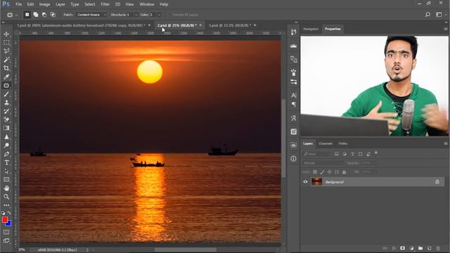 How to Remove Items in Photoshop Like a BOSS | Patch Tool Hack #1 смотреть онлайн