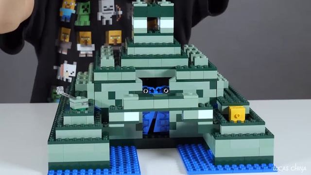 LEGO 21136 Minecraft The Ocean Monument Toy - Lego Speed Build, Review & Story ! ''We Are Rich!'' смотреть онлайн
