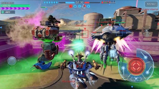 New Module NUCLEAR AMPLIFIER & Drone BEAK | War Robots Test Server Gameplay WR смотреть онлайн