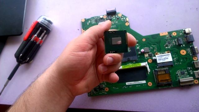 Asus X54-замена процессора на CORE I3 смотреть онлайн