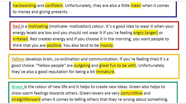 Lesson 22. Personality Adjectives