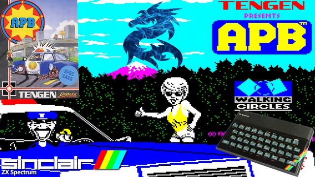 APB - All Points Bulletin (1989) - Sinclair ZX Spectrum (Full Tape Rip / Cassette Load) смотреть онлайн