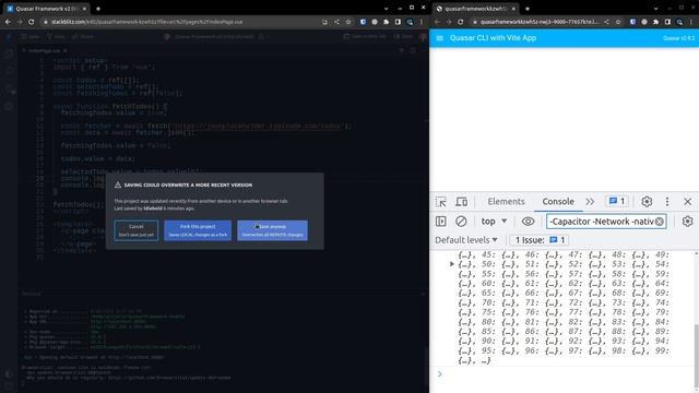 Quasar QSelect With Backend Data смотреть онлайн