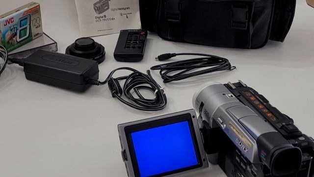 Sony DCR-TRV510 Digital Handycam Video Camera & VCL-ES06 Len Vintage 1999 (FOR SALE ON EBAY смотреть онлайн
