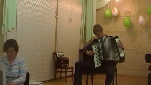 На аккордеоне маленький цветок (Усов Борис) смотреть онлайн