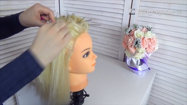 Прическа на короткие волосы с плетением /Прически своими руками ? Hairstyle for short hair Tutorial смотреть онлайн