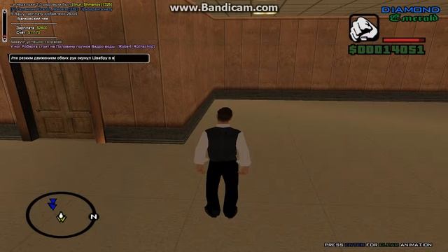 Diamond RP | Emerald | Мэрия ЛВ | Мытьё полов