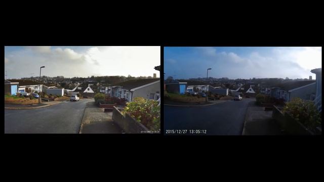 GitUp Git 2 Pro gyro stabilised action camera (left) vs SJ7000 test смотреть онлайн