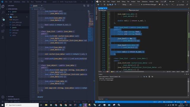 Programming Challenges - 9 - Packaging JSON Library (C++) смотреть онлайн