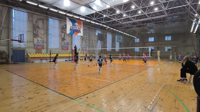 Волейбол. Девочки 2013 года. Долгопрудный (мальчики) - СШОР по ИВС (Старков). Вторая партия. Часть