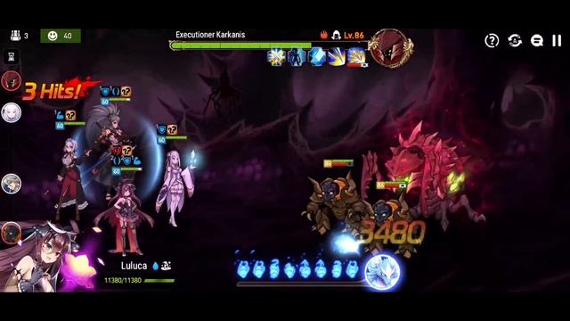 EpicSeven - Executioner Karkanis - Azmakalis of Cycle Nightmare смотреть онлайн