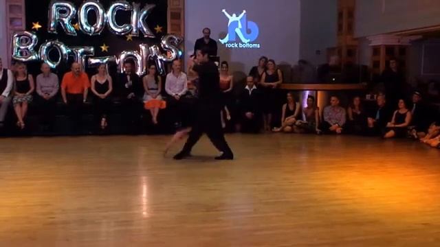 Jenny & Ricardo Oria @Rock Bottoms January'16 Tango смотреть онлайн