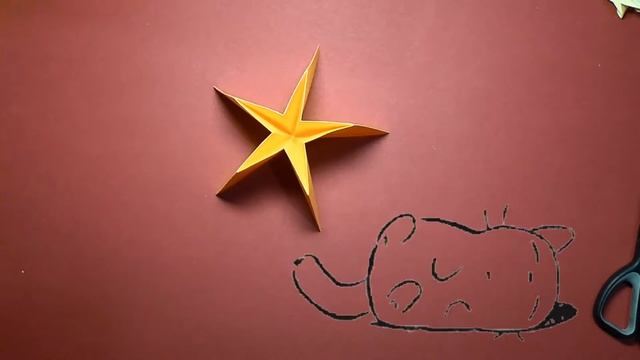 Кусудама . Шар из Звезд. Украшаем Ёлку. Своими руками. Новогодние игрушки, елочные украшения. смотреть онлайн