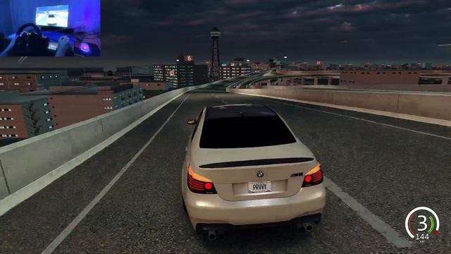 Assetto Corsa | Fukuoka | BMW M5 E60 | Steering Wheel Gameplay смотреть онлайн