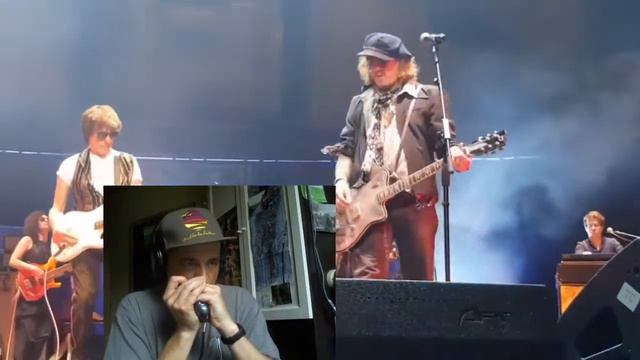 practice: Jeff Beck and Johnny Depp - The Death & Resurrection Show with E harmonica смотреть онлайн