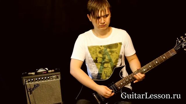 Уроки Электрогитары - Подтяжки - GuitarLesson.Ru