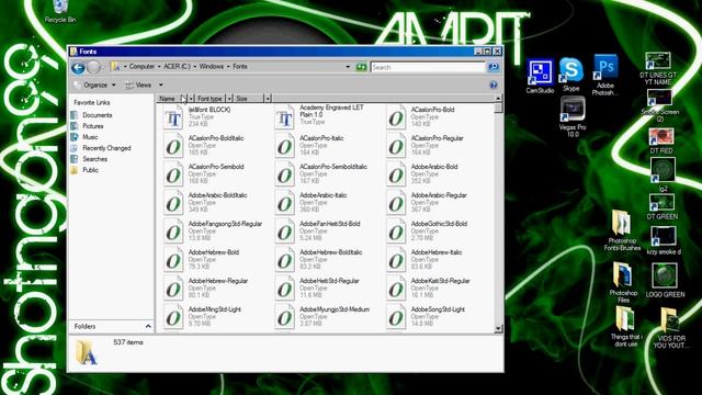 Photoshop Font Tutorial смотреть онлайн