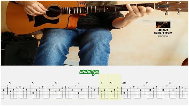 Hallelujah Guitar tabs cover 🎸 Jeff Buckley смотреть онлайн