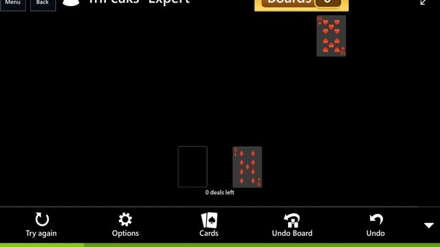 Star Club\Solitaire Dark\TriPeaks: #11 TriPeaks - Expert - Clear 2 boards in 1 deal смотреть онлайн