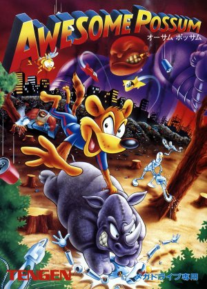 Awesome Possum Kicks Dr. Machino's Butt! sega обзор красочной и интересной игры