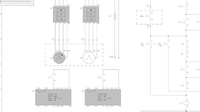 Comandos Elétricos Bomba de Recalque com inversor de frequência e revezamento automático смотреть онлайн