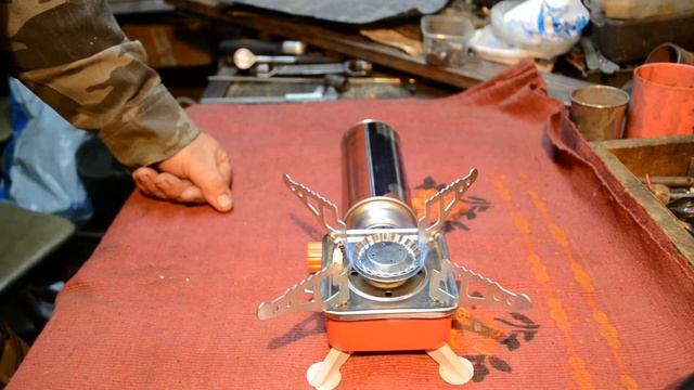 Походная газовая плитка, удобная и простая для дачи, поездки, рыбалки смотреть онлайн