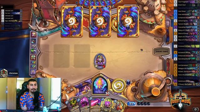 Deck of Chaos Finally Playable! Thank You Blizzard, Fun Card You Never Draw | Barrens| Hearthstone смотреть онлайн