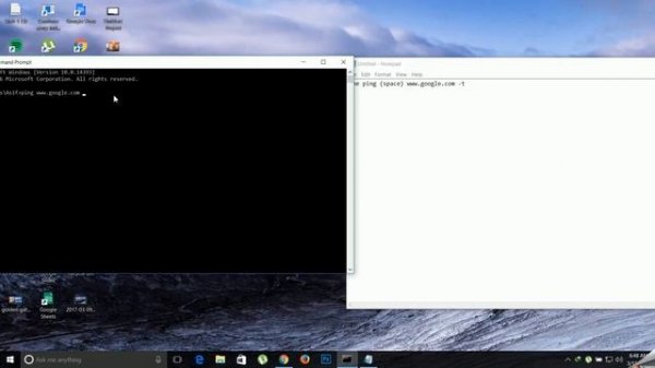 How to check internet speed in cmd