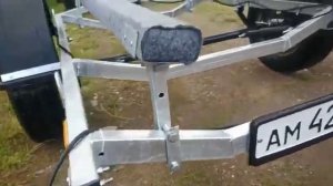 Отзыв о прицепе Титан Лодочный-2 5.0 из города Котлас (Июль 2021)